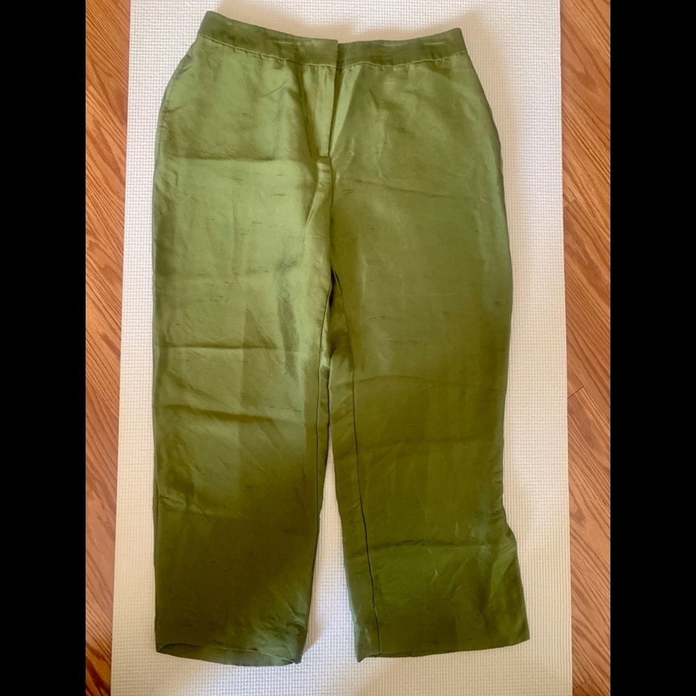 Sandra King Moda Seta Capri Pants